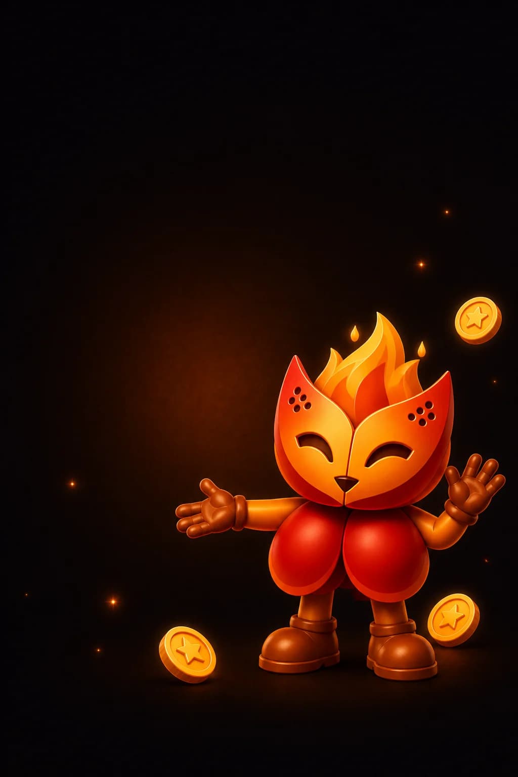 Playful Betablo mascot welcoming you